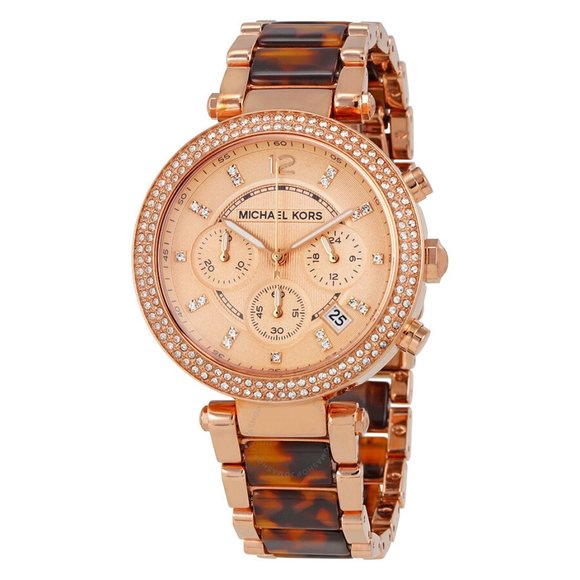 Michael Kors Accessories - Authentic MICHAEL KORS Parker Chronograph Watch
